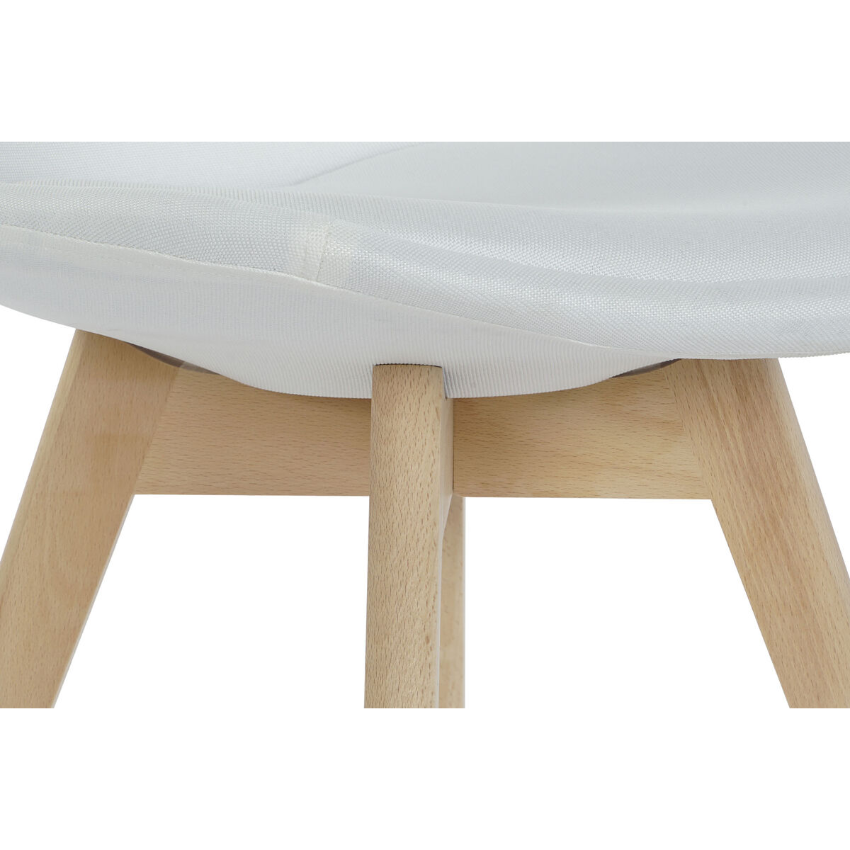 Καρέκλα DKD Home Decor Λευκό 48 x 56 x 83 cm